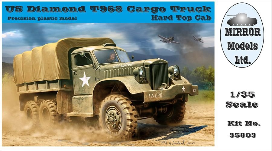Mirror Models 35803 US DIAMOND T968 CARGO TRUCK 1/35