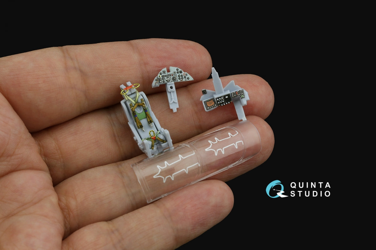 Quinta Studio QD72172 Blackburn Buccanneer S.2B Early 3D-Printed &amp;amp; coloured Interior on decal paper (Airfix) 1/72 – immagine 12