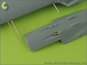 Master AM-72-013 Fw 190 A6 armament set (MG 17, MG 151 barrel tips) &amp;amp; Pitot Tube – imagen 2