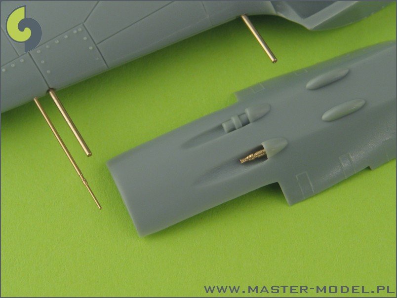 Master AM-72-013 Fw 190 A6 armament set (MG 17, MG 151 barrel tips) &amp;amp; Pitot Tube – imagen 2