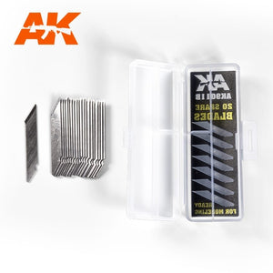 AK Interactive AK9011B CUTTER 20 SPARE BLADES – imagen 3