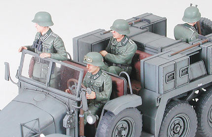 Tamiya 35259 Krupp Protze 1 Ton (6x4) Kfz.69 Towing Truck w/3.7cm Pak 1/35 – Bild 4