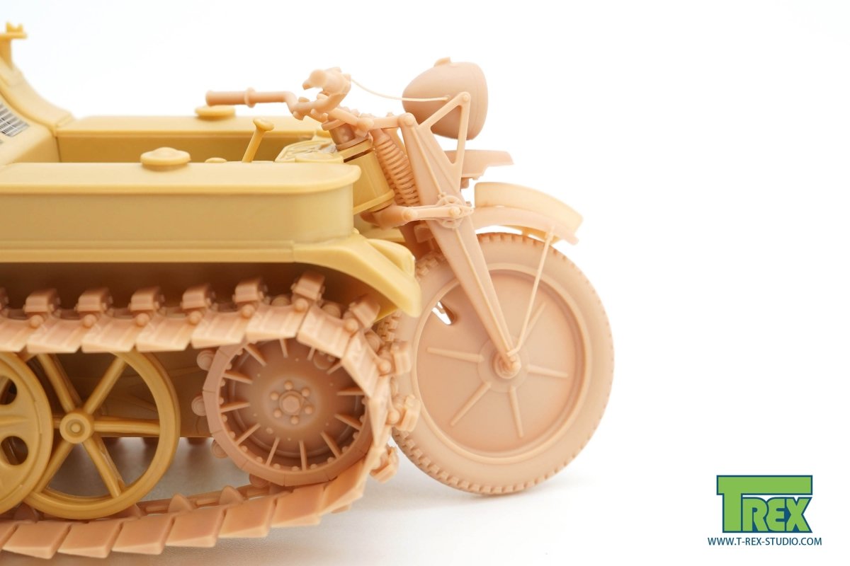 T-Rex Studio TR35098 Kettenkaraftrad Front Fork 1/35 – zdjęcie 3