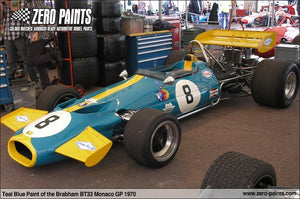 Peinture Zero Paints ZP-1213 Brabham BT33 Monaco GP 1970 (turquoise) 60 ml