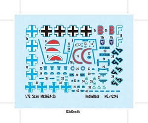 Hobby Boss 80248 Me262 A-2a Bomber 1/72 – Bild 3
