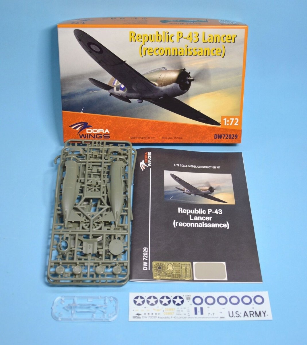 Dora Wings 72029 Republic P-43 Lancer (Reconnaissance) 1/72 – image 2