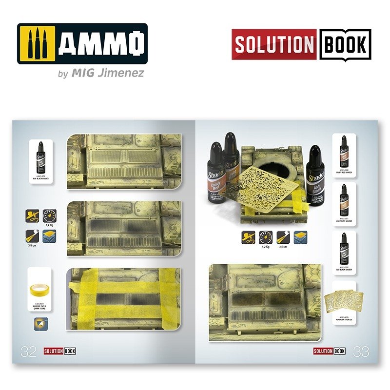 Ammo of Mig 6524 Solution Book. How to use shaders to create weathering effects &amp;amp; other techniques – imagen 2