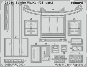 Eduard BIG2405 Spitfire Mk. IXc AIRFIX 1/24 – zdjęcie 2