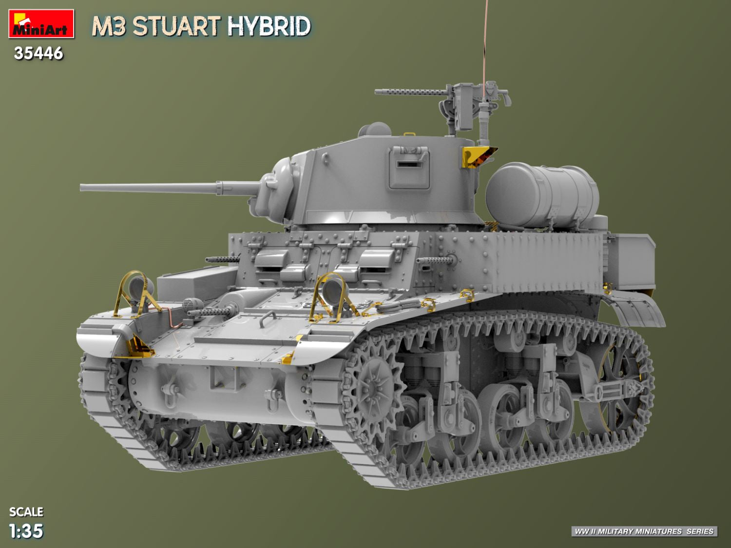 MiniArt 35446 M3 Stuart Hybrid 1/35 – imagen 3