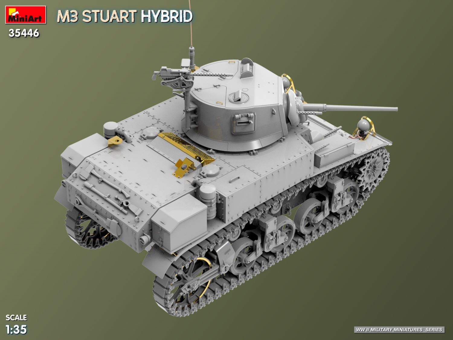 MiniArt 35446 M3 Stuart Hybrid 1/35 – imagen 10