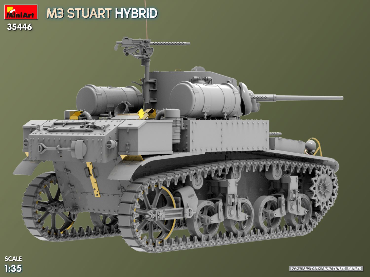 MiniArt 35446 M3 Stuart Hybrid 1/35 – imagen 5