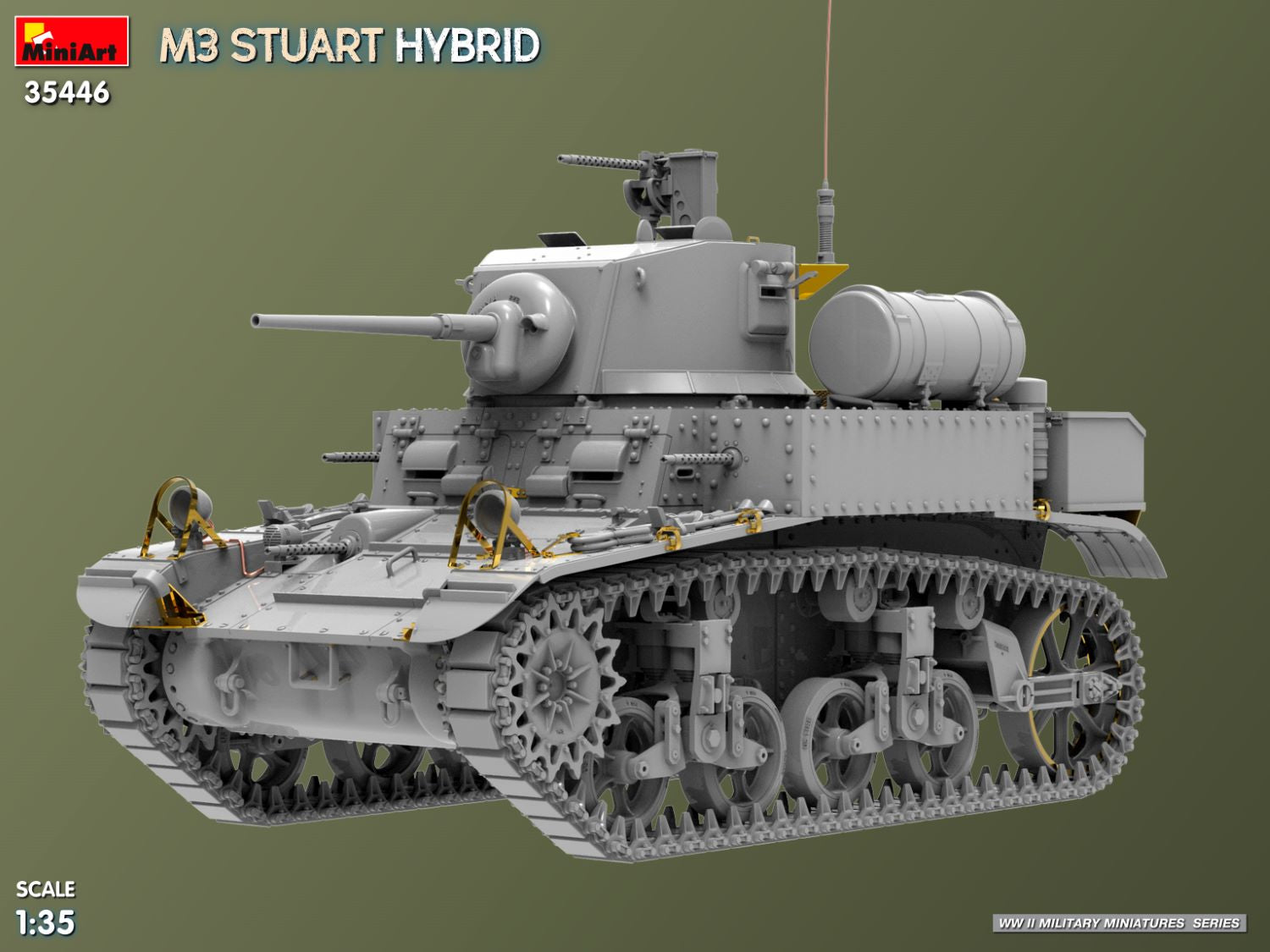 MiniArt 35446 M3 Stuart Hybrid 1/35 – imagen 6