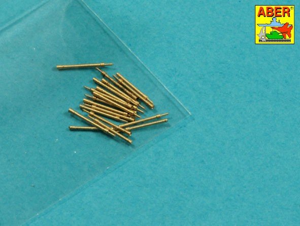 Aber 200L-11 Ensemble de 20 canons 20 mm L/65 MG C/30 pour navires allemands 1/200