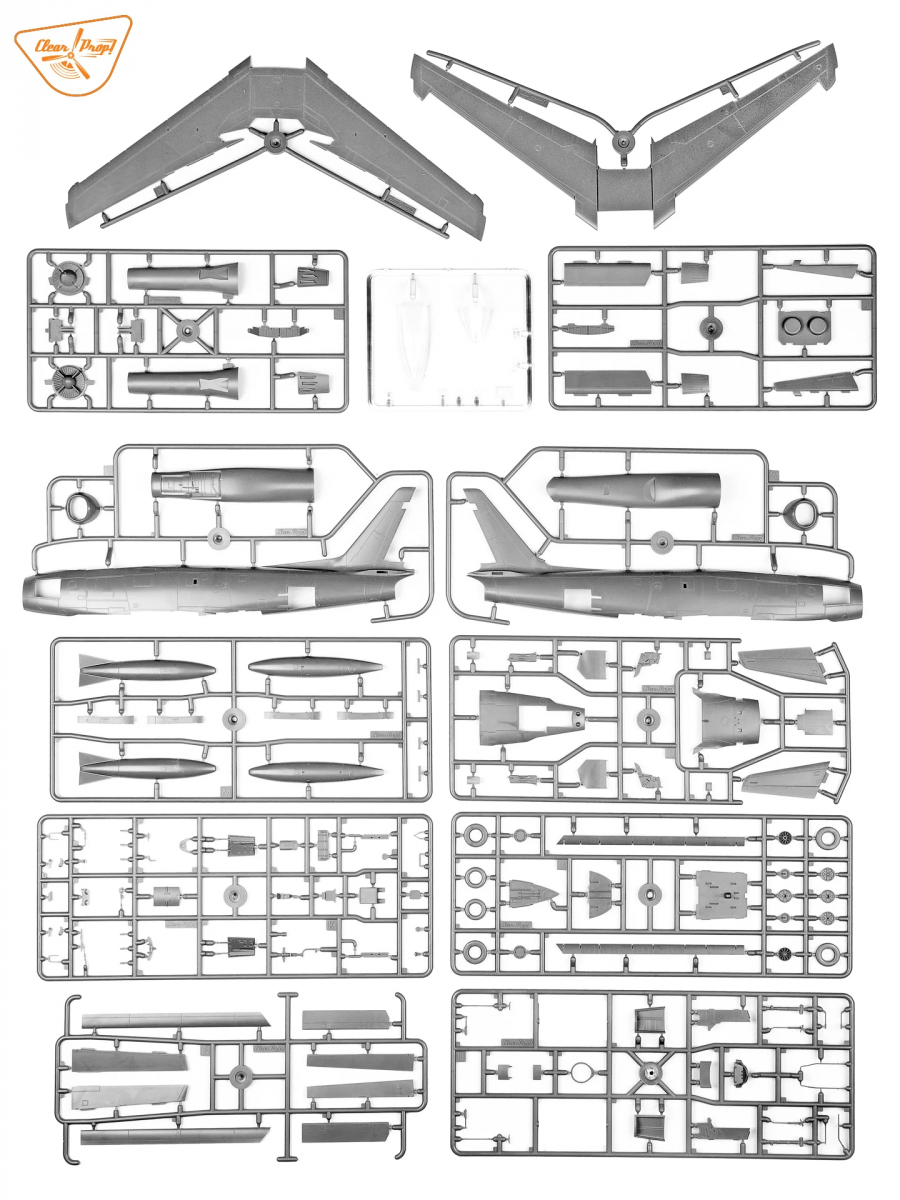 Clear Prop! CP4824 F-86A Sabre ADVANCED KIT 1/48 – immagine 4