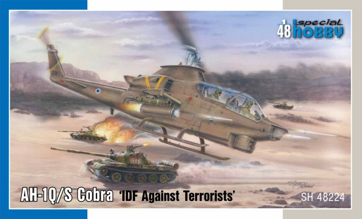 Special Hobby 48224 AH-1Q/S Cobra &amp;#39;IDF Against Terrorists&amp;#39; 1/48 – image 2