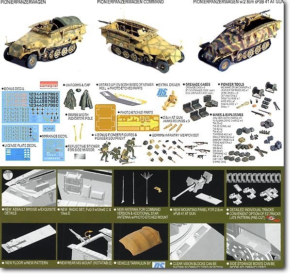 Dragon 6223 Sd.Kfz. 251/7 Ausf. D 1/35 – Bild 2