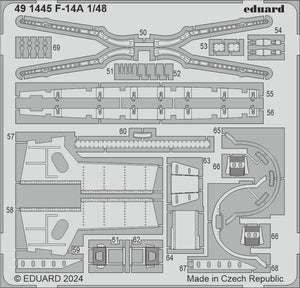 Eduard BIG49418 F-14A GREAT WALL HOBBY 1/48 – imagen 2