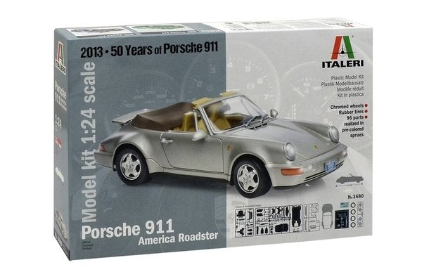 Italeri 3680 Porsche 911 Carrera America Roadster 1/24