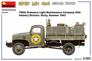 MiniArt 35494 G7117 1,5T 4x4 Repair Truck 1/35 – immagine 8