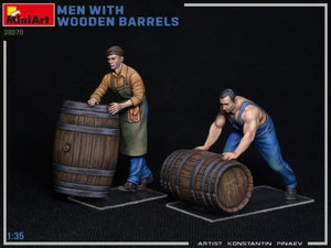 MiniArt 38070 MEN WITH WOODEN BARRELS 1/35 – immagine 2