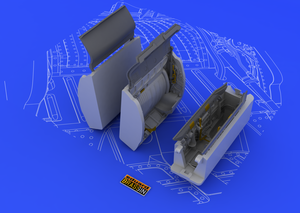 Eduard 648049 MiG-21 wheel wells 1/48 (EDUARD)