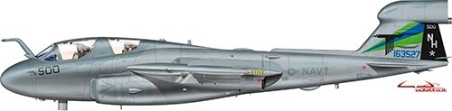 Italeri 2698 Grumman EA-6B Prowler 1/48 – Bild 3