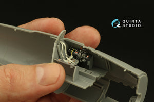 Quinta Studio QD48384 F8F-2 Bearcat 3D-Printed &amp;amp; coloured Interior on decal paper (Hobby Boss) 1/48 – imagen 7