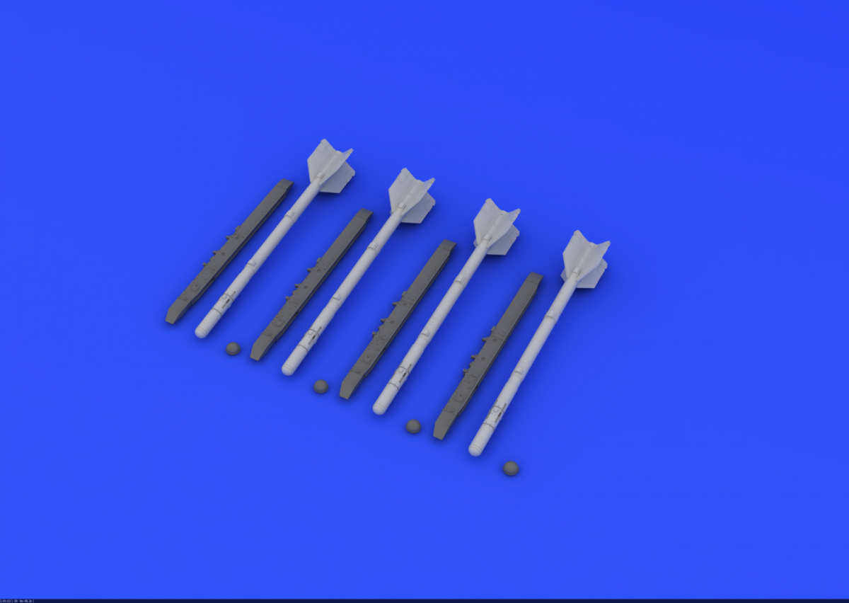 Eduard 672185 R-3S missiles for MiG-21 EDUARD 1/72 – immagine 2