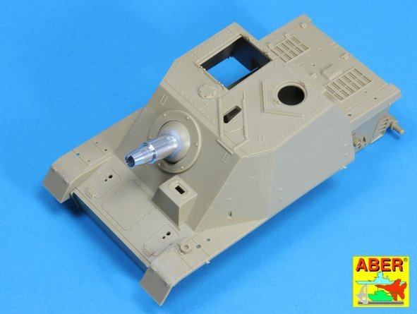 Aber 35L-123 German 15cm StuH 43 Barrel for Stu.Pz. IV BRUMBAR middle/late 1/35 – zdjęcie 5