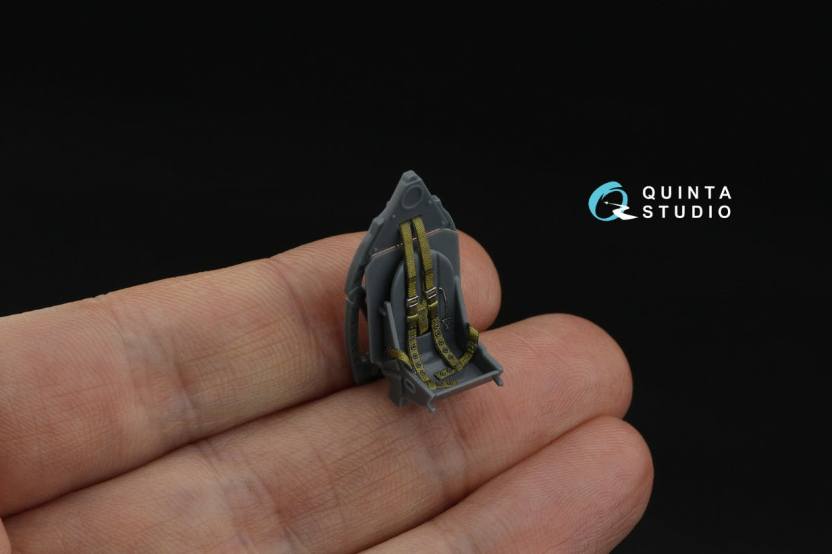 Quinta Studio QR+48103 British Fighter Seatbelts (mid WWII) (with metal buckles) (All kits) 1/48 – Bild 5
