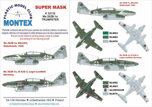 Montex K32132 Me-262B 1/32