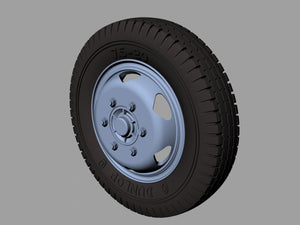 Panzer Art RE35-375 Opel Blitz road wheels early (commercial pattern) 1/35 – imagen 3