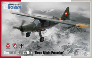 Special Hobby 72506 Dornier Do-27H-2 &amp;#39;Three Blade Propeller&amp;#39; 1/72