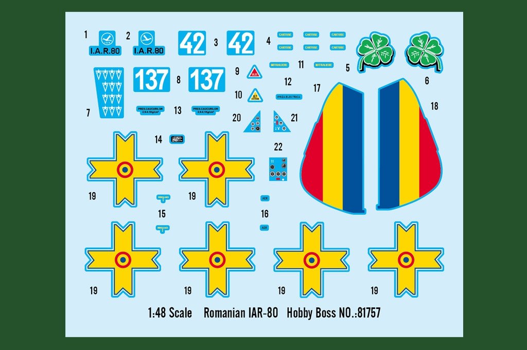 Hobby Boss 81757 Romanian IAR-80 1/48 – Bild 4