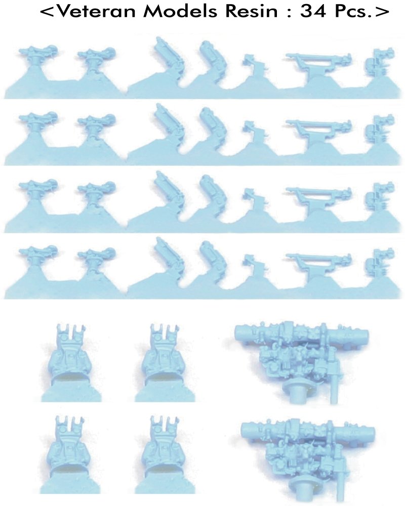 Pontos 35033F1 ADMIRAL GRAF SPEE 1939 Detail Up Set 1/350 – imagen 12