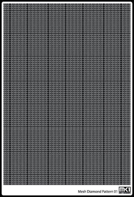 KA Models KA-00003 Maille à motif losange A 0,25 mm x 0,4 mm – image 3
