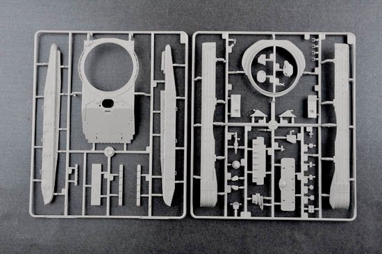 Trumpeter 05599 Russian T-72B/B1 MBT (w/kontakt-1 reactive armor) 1/35 – Bild 17