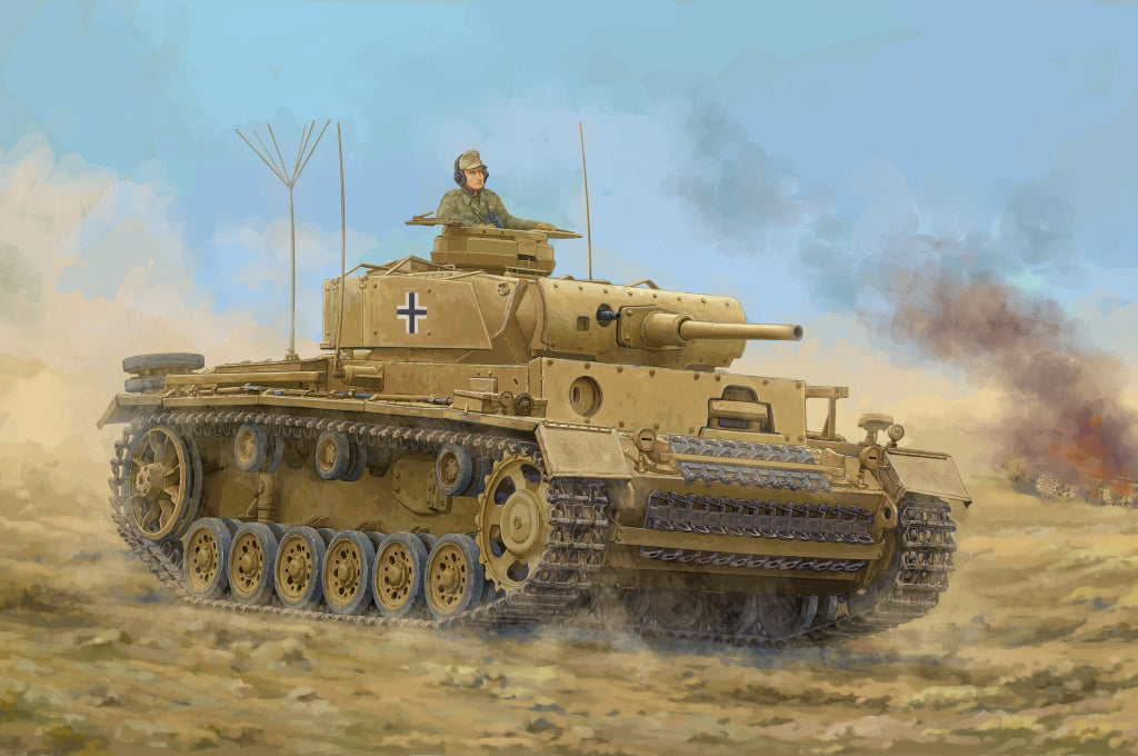 Trumpeter 00955 Pz.Bef.Wg.Fahrgestell Pz.Kpfw.III.Ausf.J 1/16