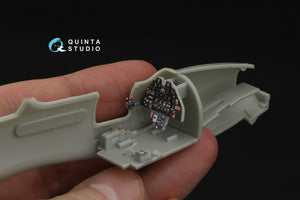 Quinta Studio QD48562 P-63C/E Kingcobra 3D-Printed &amp;amp; coloured Interior on decal paper (Dora Wings/AMG) 1/48 – immagine 10