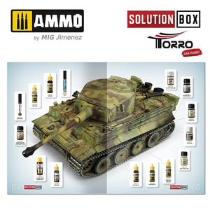 AMMO de Mig Jimenez 2414300001 Comment peindre des chars allemands de la Seconde Guerre mondiale - Livre de solutions – image 10