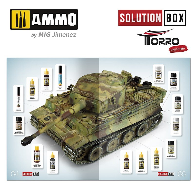 AMMO de Mig Jimenez 2414300001 Comment peindre des chars allemands de la Seconde Guerre mondiale - Livre de solutions – image 10