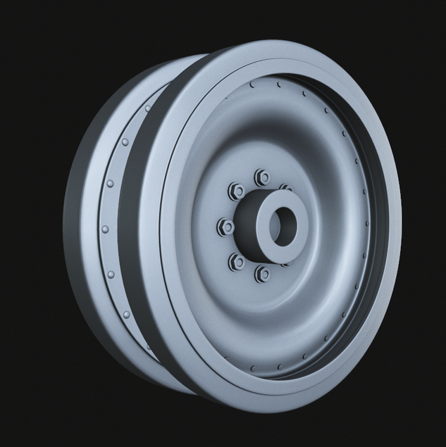 Panzer Art RE35-629 M551 “Sheridan” Road wheels 1/35 – imagen 3