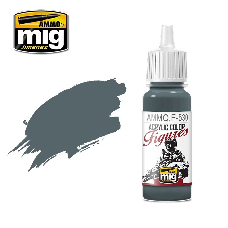 Ammo of Mig Jimenez F530 BLUISH GRAY 17ML
