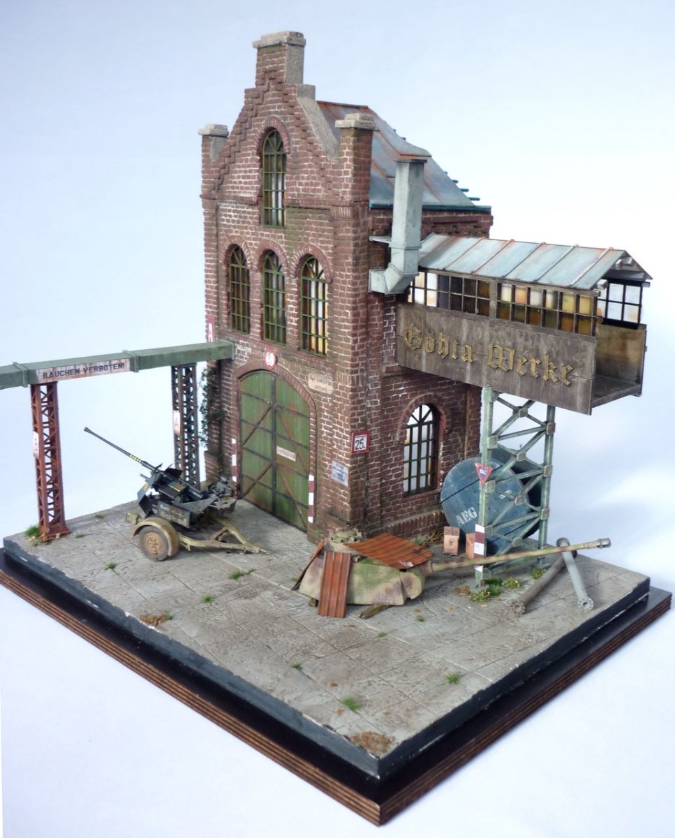 RT-Diorama 35288 Diorama-Base: &amp;quot;Gohta Werke&amp;quot; 1/35 – imagen 8