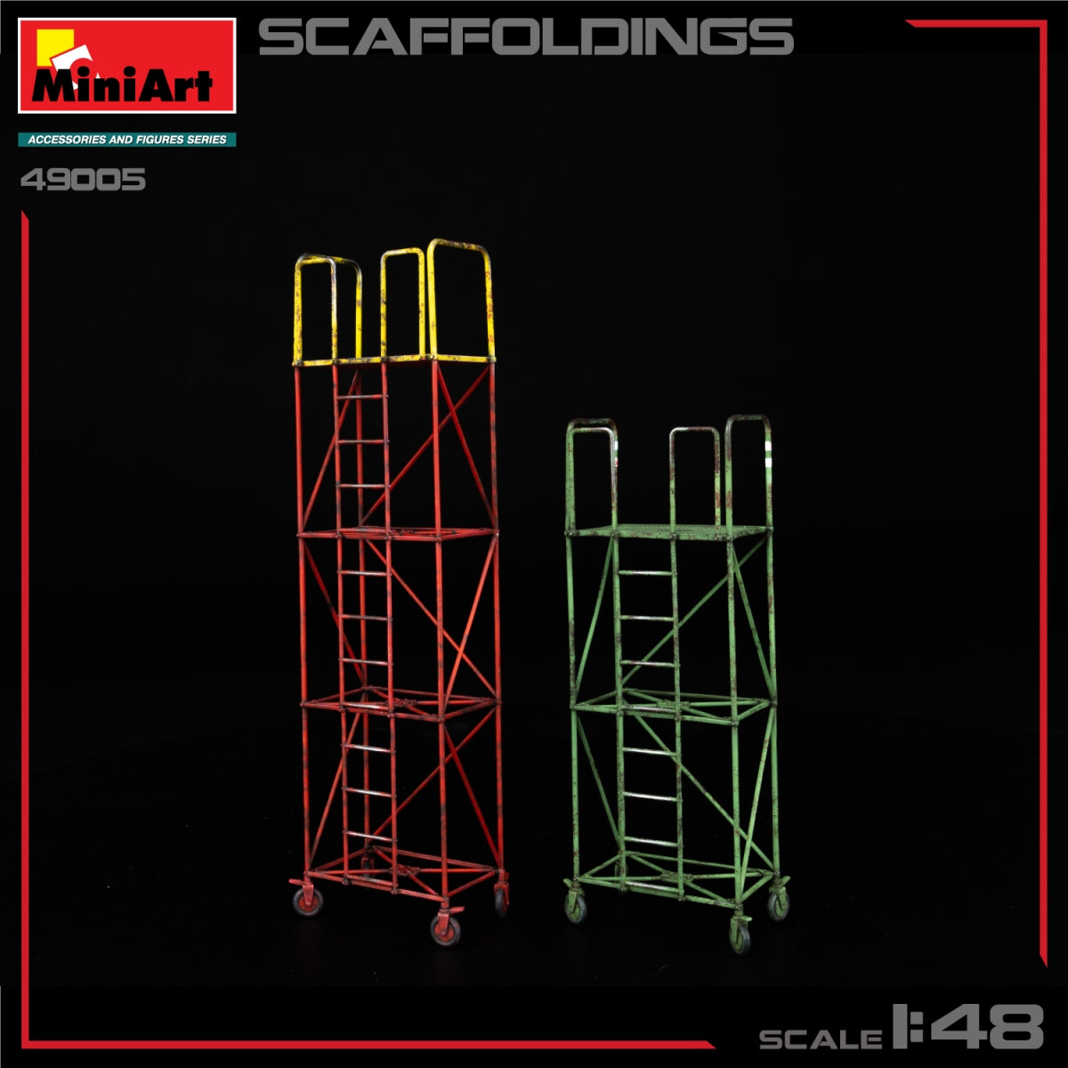 MiniArt 49005 SCAFFOLDINGS 1/48 – zdjęcie 2