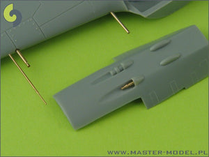Master AM-72-012 Fw 190 A2 - A5 armament set (MG 17, MG FF, MG 151 barrel tips) &amp;amp; Pitot Tube – imagen 3