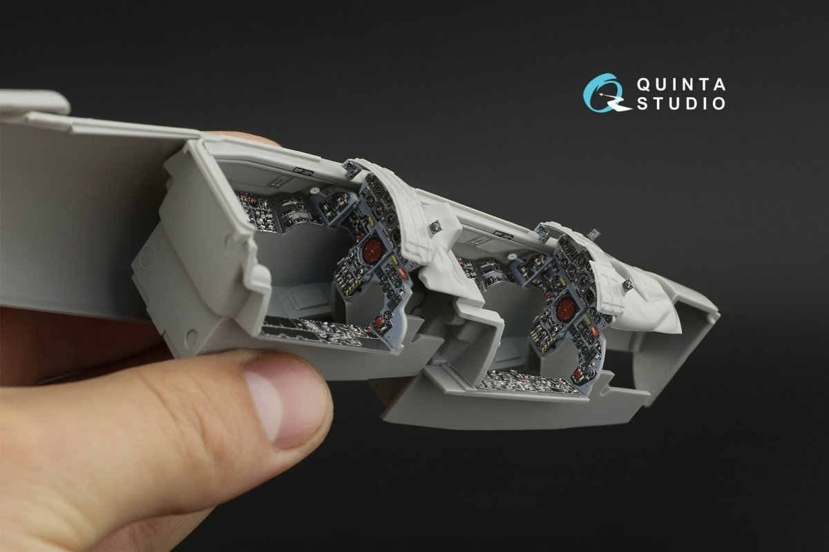 Quinta Studio QD32130 TF-104G 3D-Printed &amp;amp; coloured Interior on decal paper (Italeri) 1/32 – imagen 8