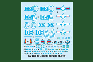 Hobby Boss 87269 F8F-2 Bearcat 1/72 – zdjęcie 3