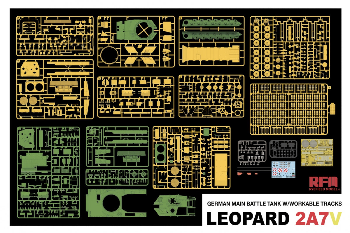 Rye Field Model 5109 Leopard 2A7V 1/35 – imagen 6