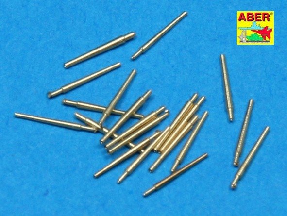 Aber 1/700L-13 Set of 20 pcs 127 mm universal barrels for US Navy ships 1/700